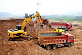 国家大学科技园东区垃圾清运及土方开挖工作